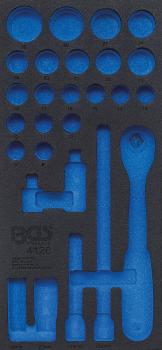 BGS Werkstattwageneinlage 1/3 leer für Art. 4126 4126-1